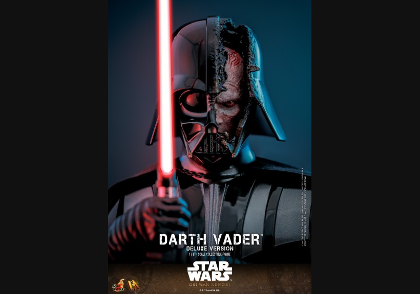 hottoys 1/6 figure dx28 darth vader deluxe ve